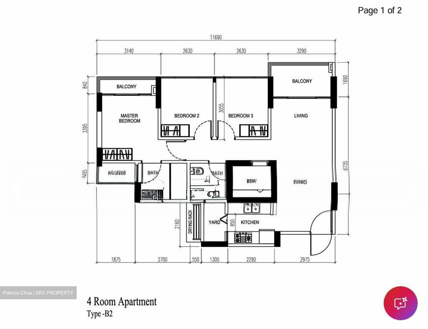 Blk 519A Centrale 8 At Tampines (Tampines), HDB 4 Rooms #593268381